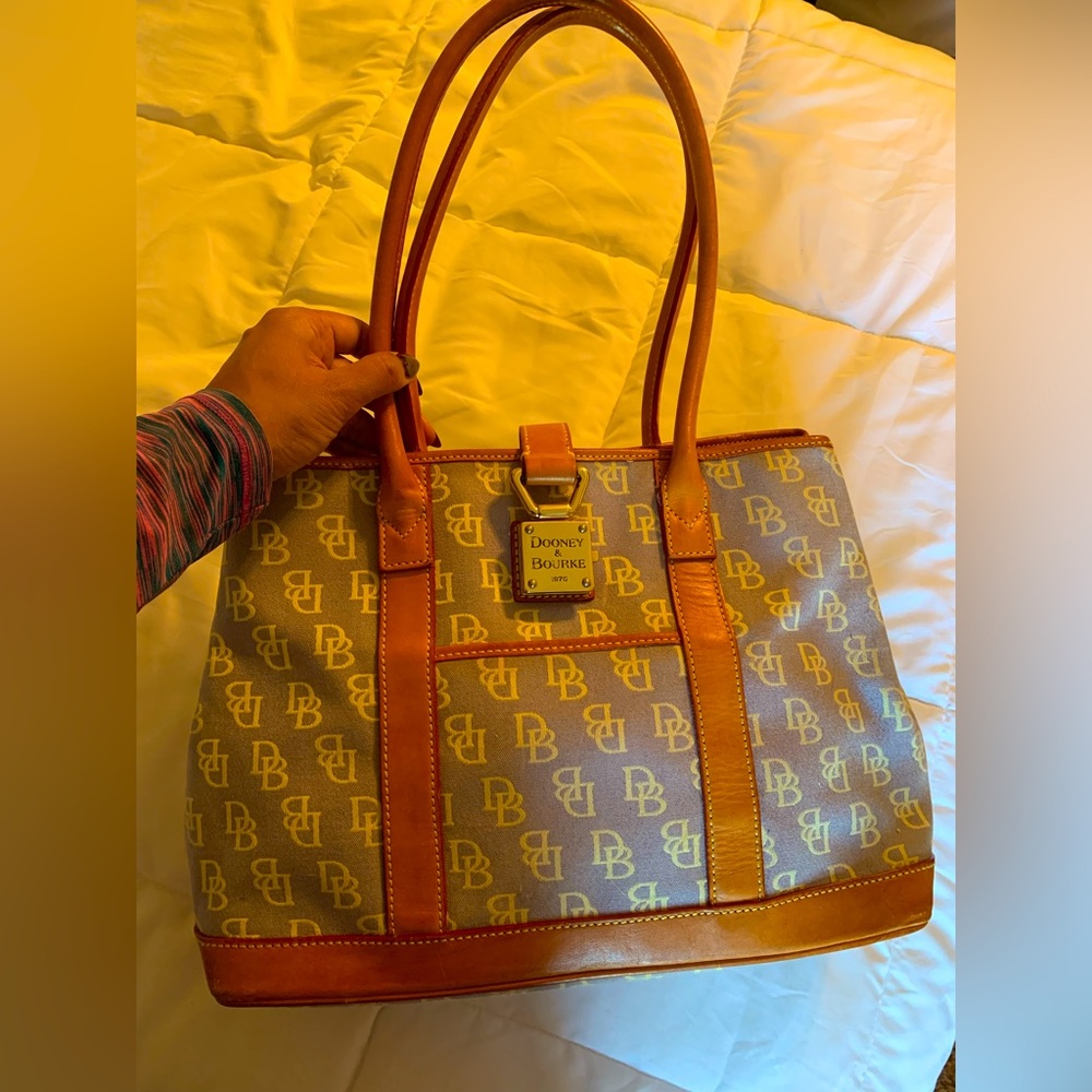Dooney & Burke Mini Tote Purse EUC